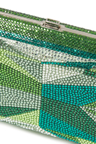 Emerald Slim Rectangle Clutch